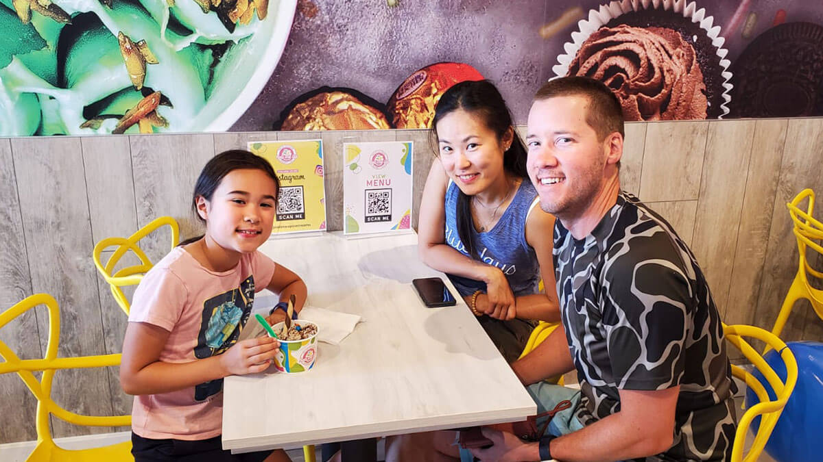 Roll Me Up Ice Cream & Desserts Launched Their Newest Location in