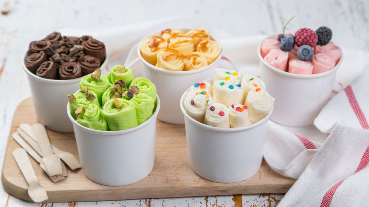 Most Popular Rolled Ice Cream Flavors